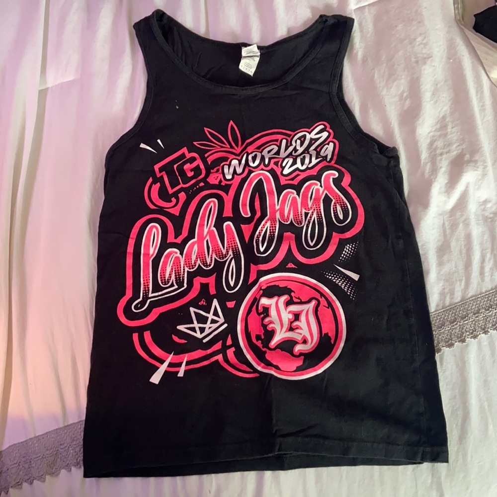 top gun lady jags worlds 2019 tank top